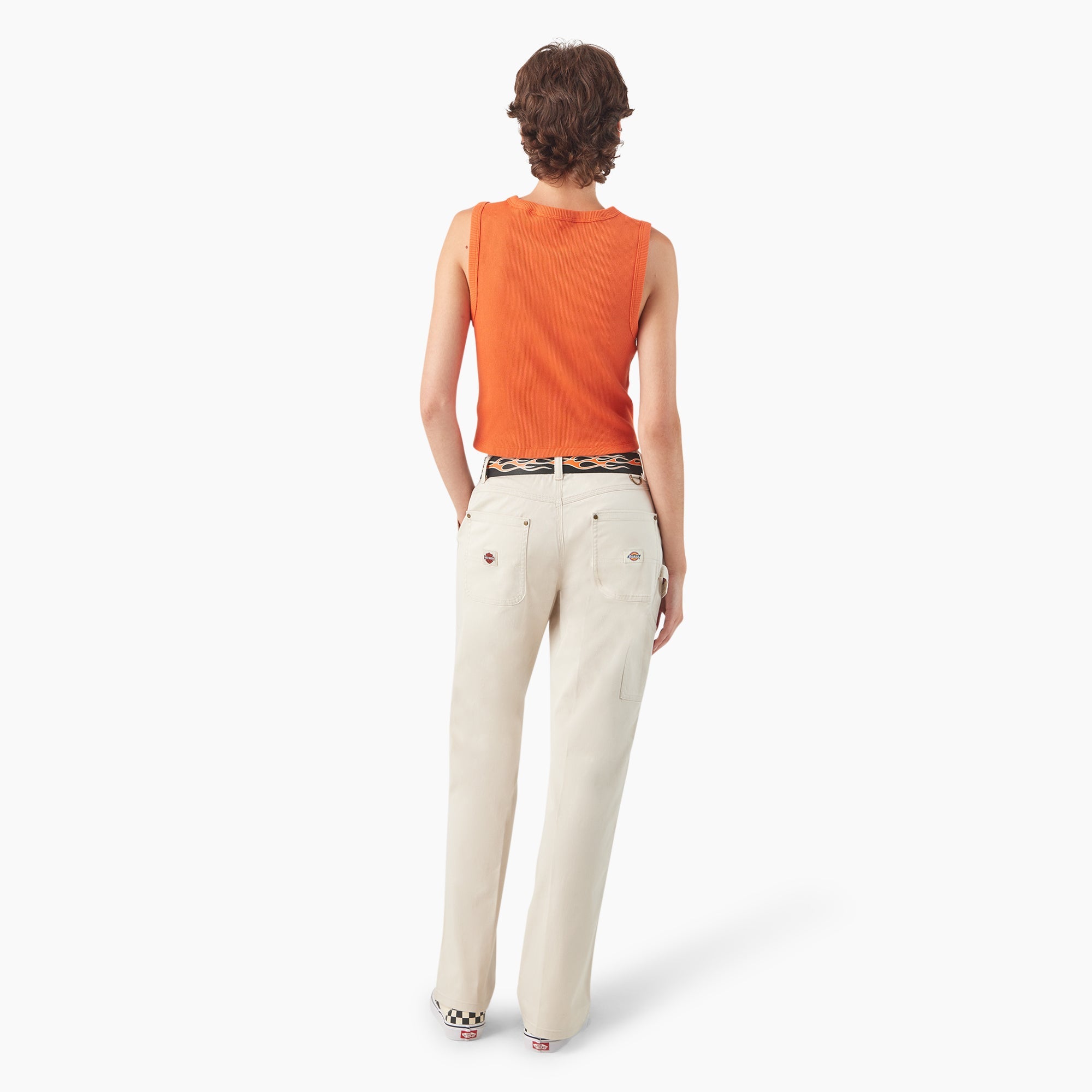 Dickies x Harley-Davidson Women’s Carpenter Pants with Belt-Women|Dickies
