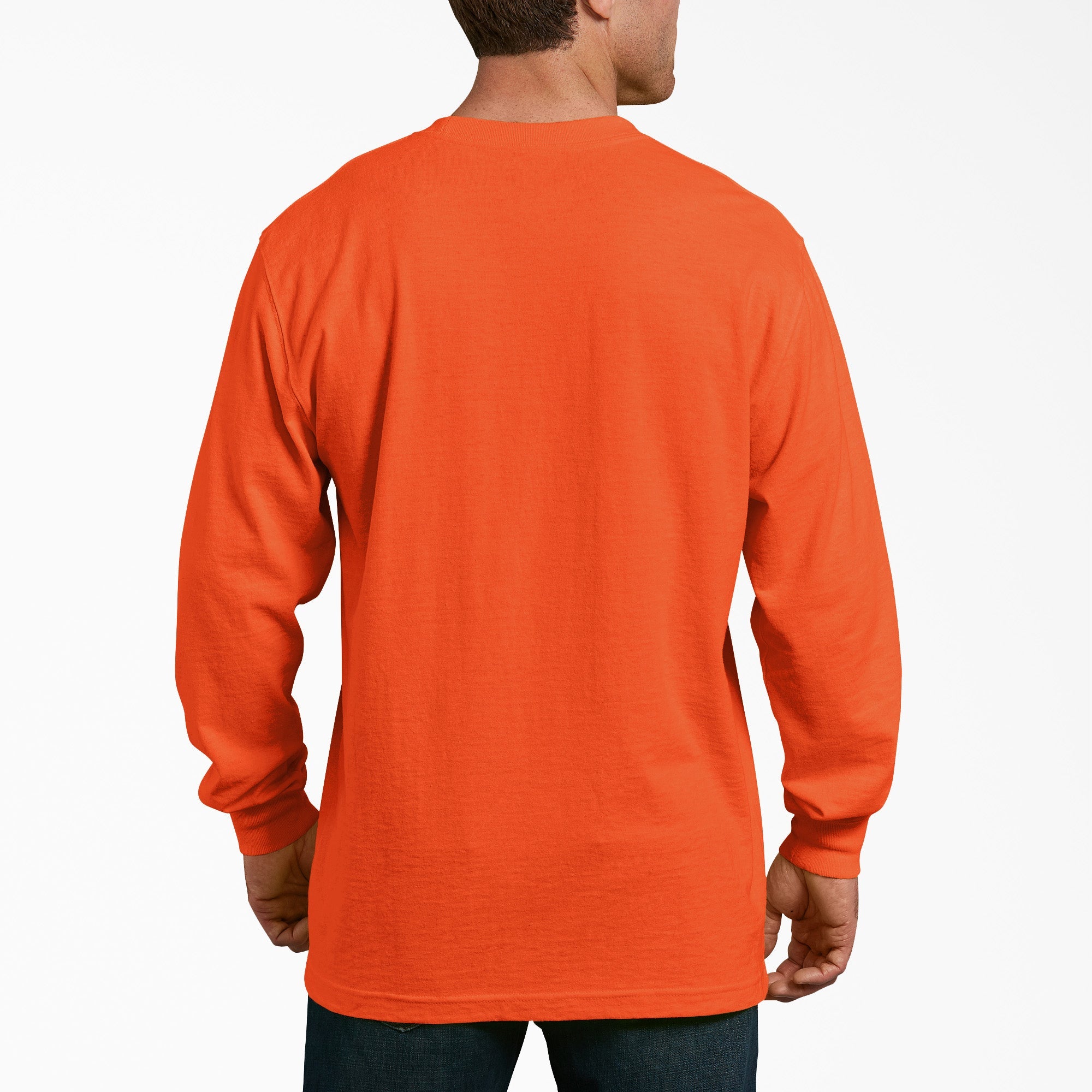 Heavyweight Neon Long Sleeve Pocket T-Shirt-Men|Dickies