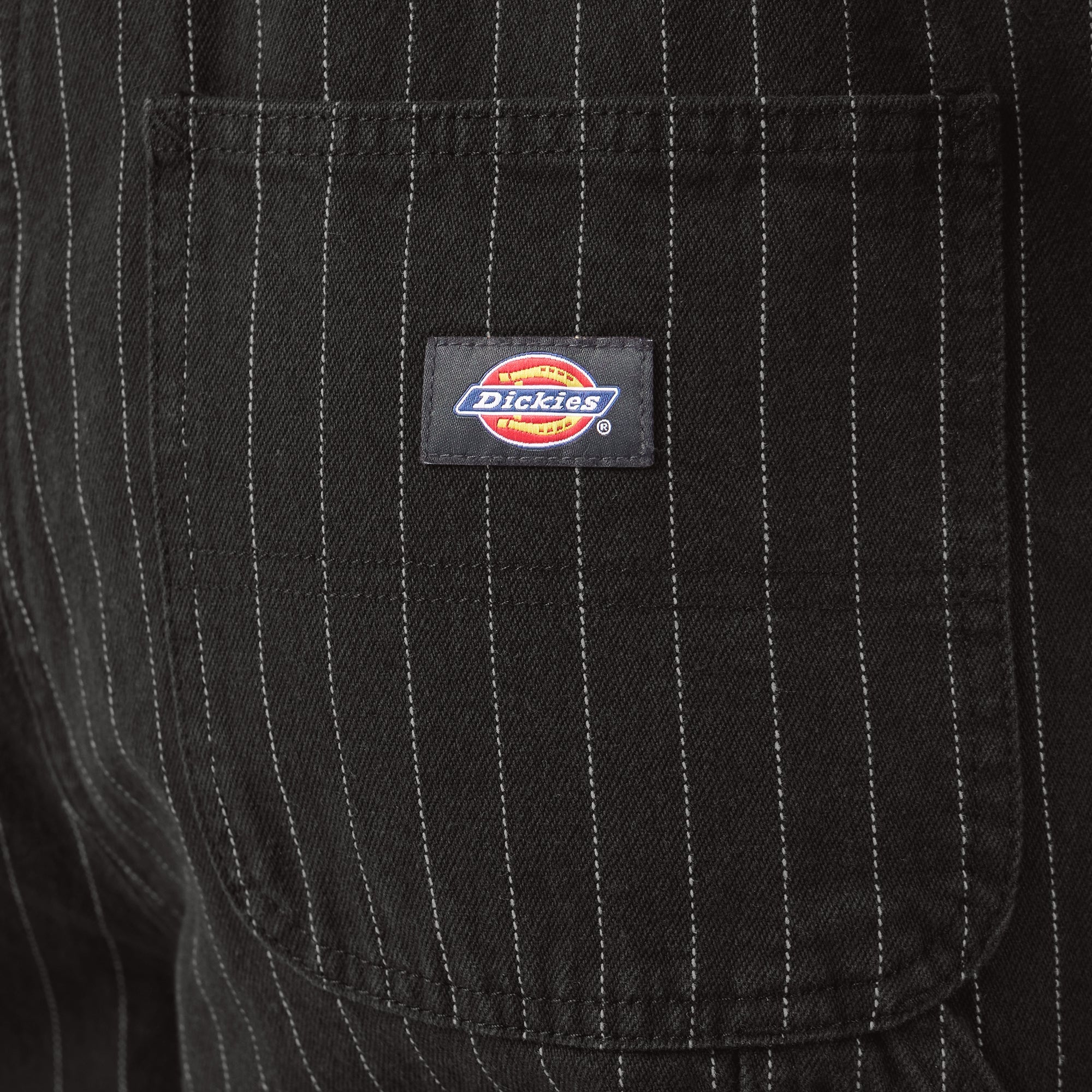 Women’s Pinstripe Service Bib Overalls-Sale|Dickies