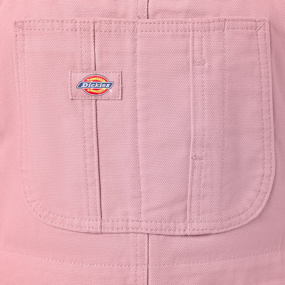 Women's Duck Canvas Bib Shortalls, 4"-Sale|Dickies