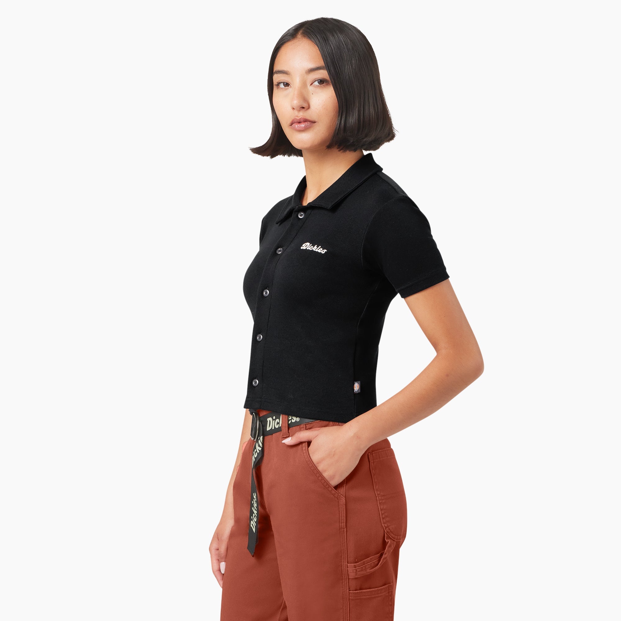 Women’s Tallassee Button-Up Shirt-Sale|Dickies
