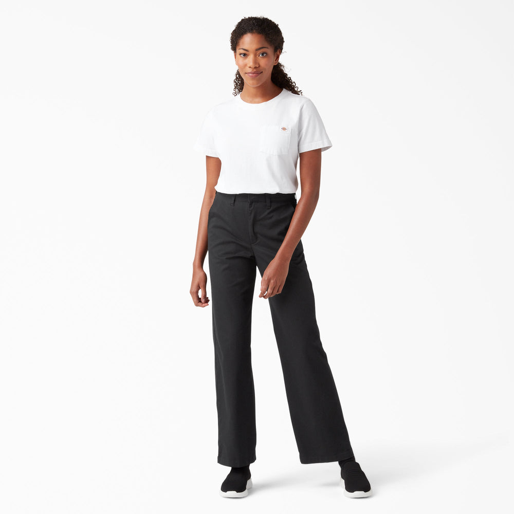 Women's Relaxed Fit Wide Leg Pants-Women|Dickies