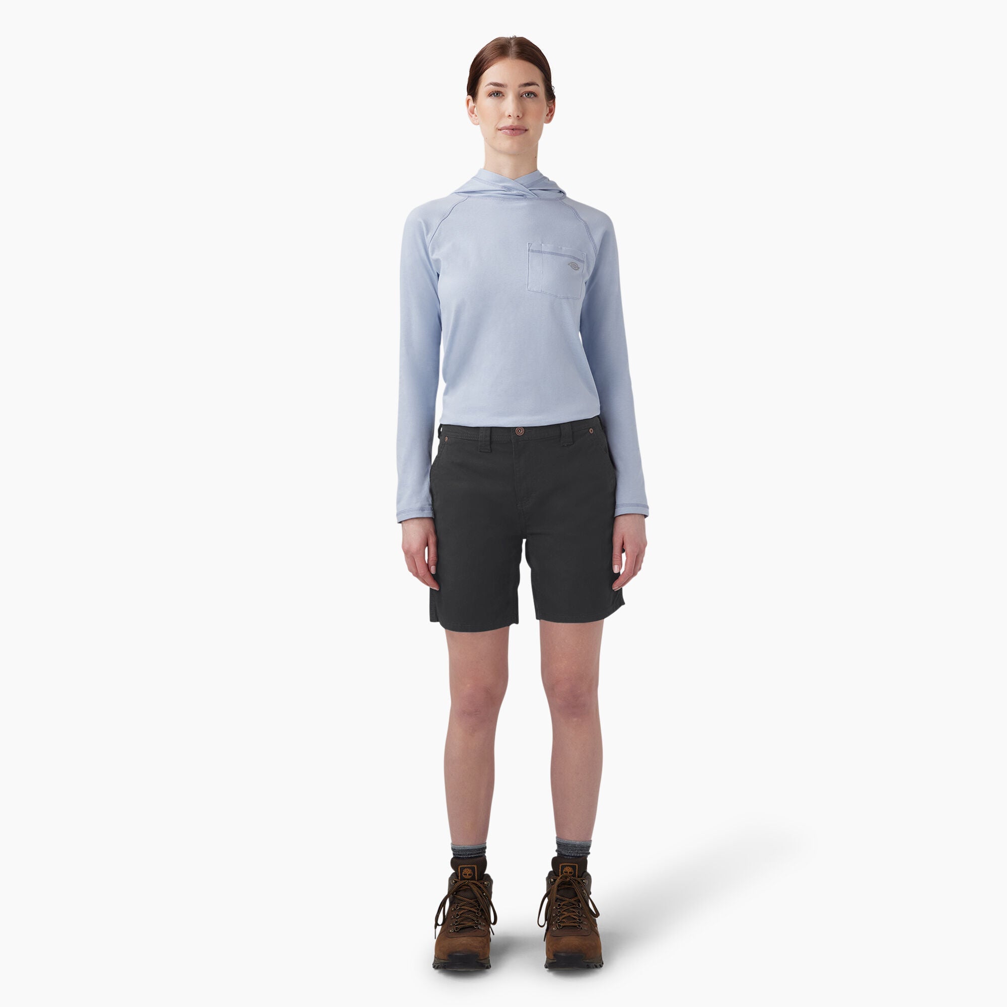 Women’s Duck Carpenter Shorts, 7"-Women|Dickies