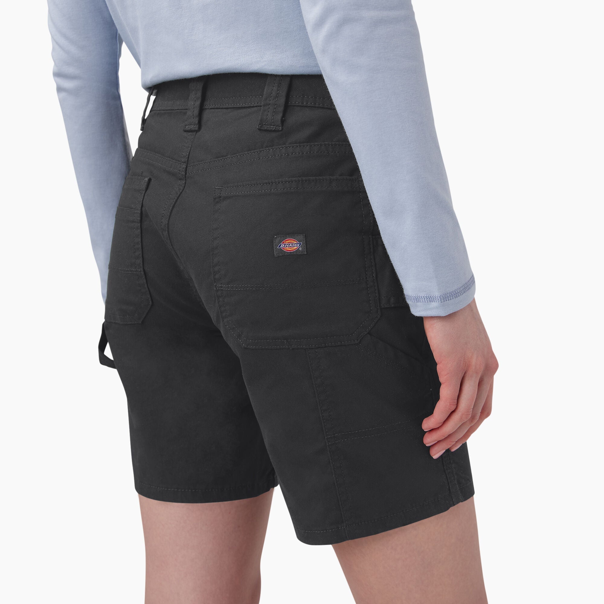 Women’s Duck Carpenter Shorts, 7"-Women|Dickies