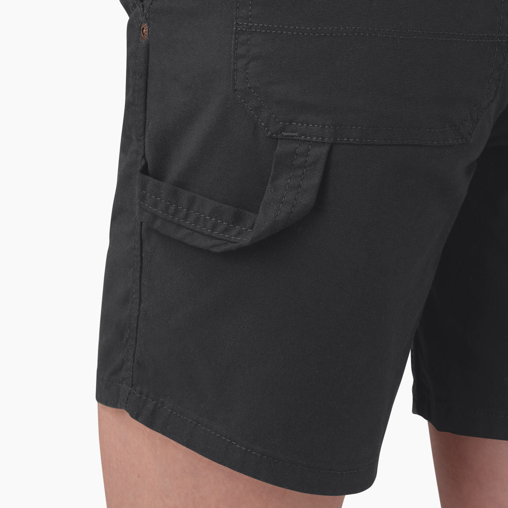 Women’s Duck Carpenter Shorts, 7"-Women|Dickies