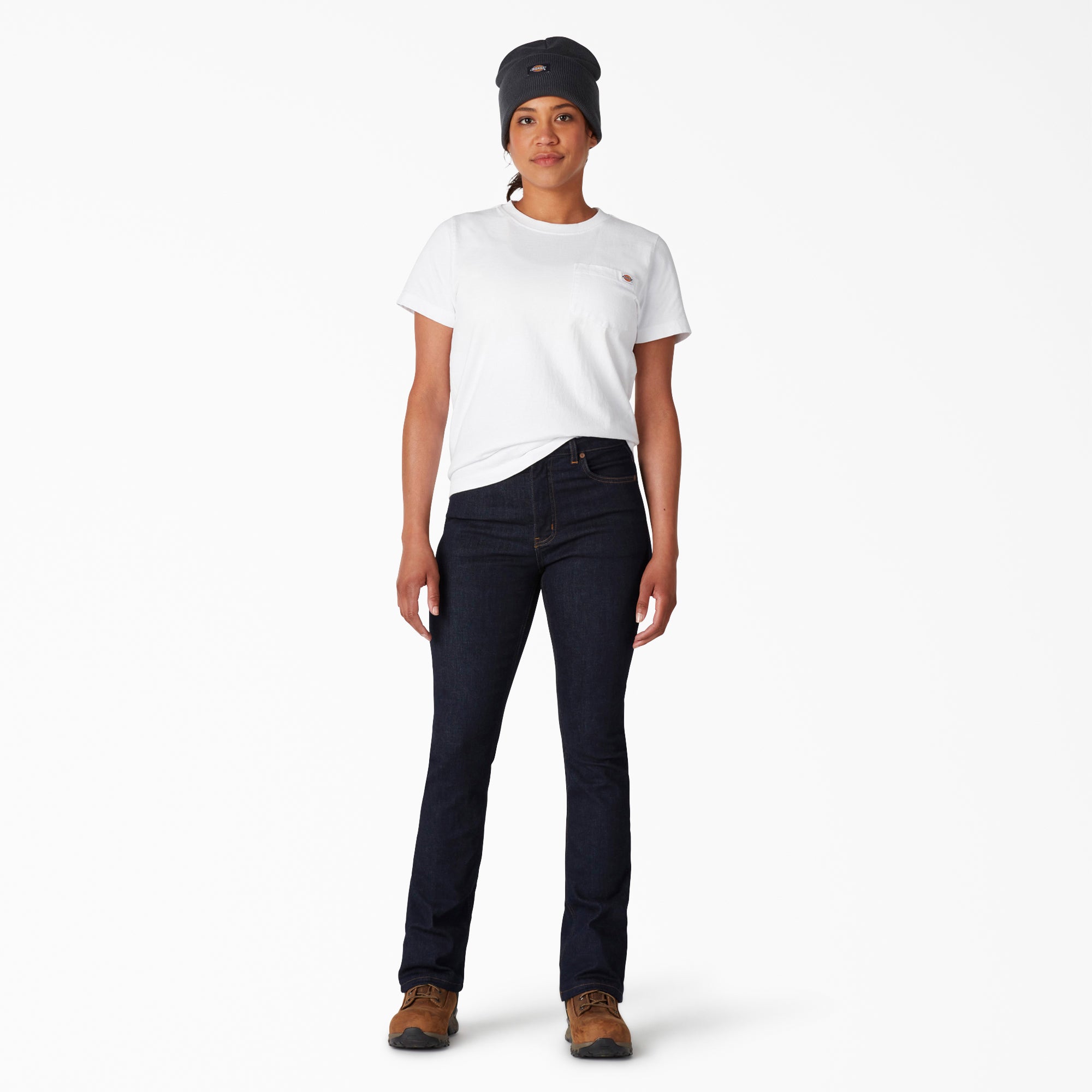 Women's Perfect Shape High Waist Bootcut Jeans-Women|Dickies