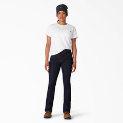 Women's Perfect Shape High Waist Bootcut Jeans-Women|Dickies