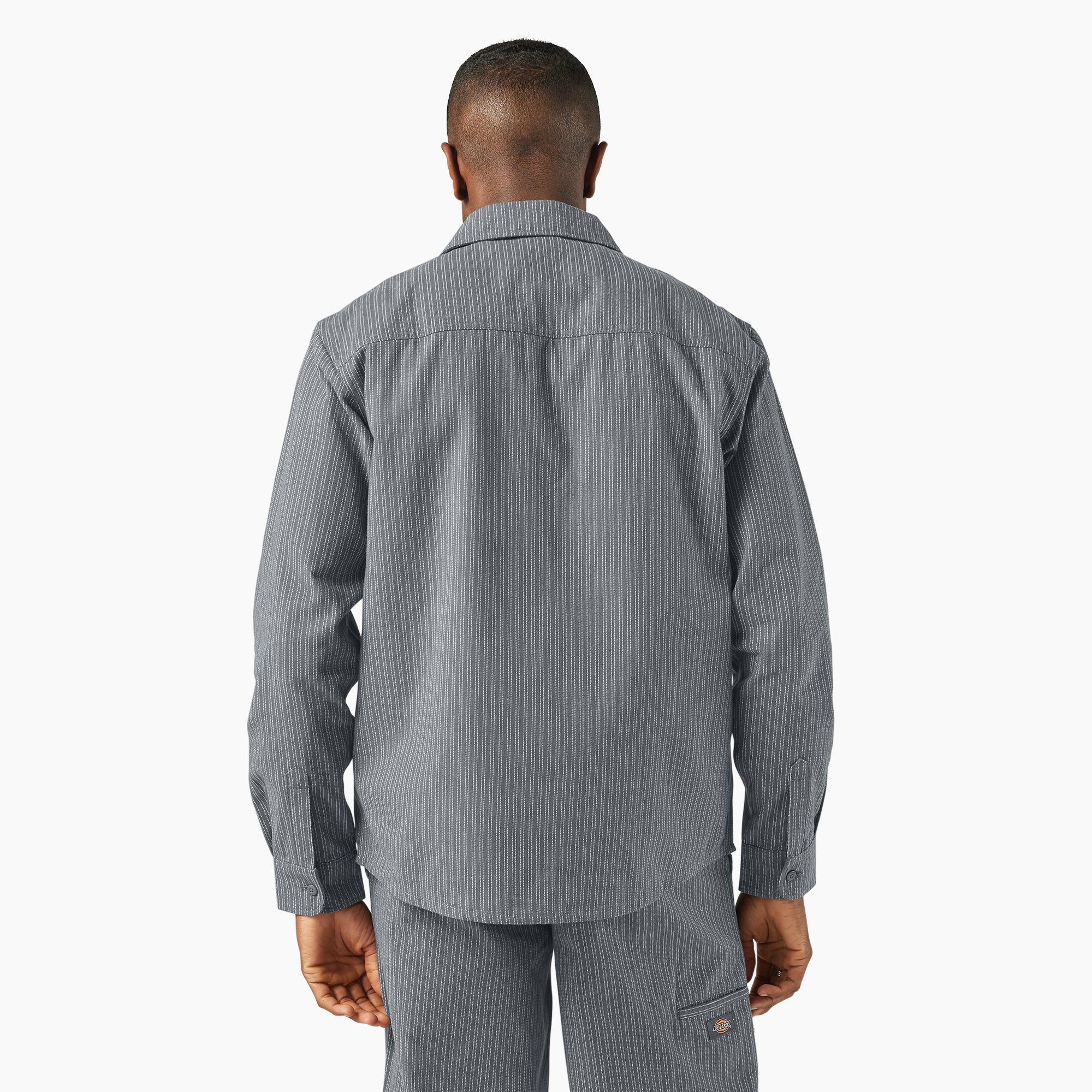 Lima Pinstripe Button-Up Shirt-Men|Sale|Dickies