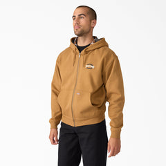Dickies X Thrasher Zippered Hoodie-Men|Sale|Dickies