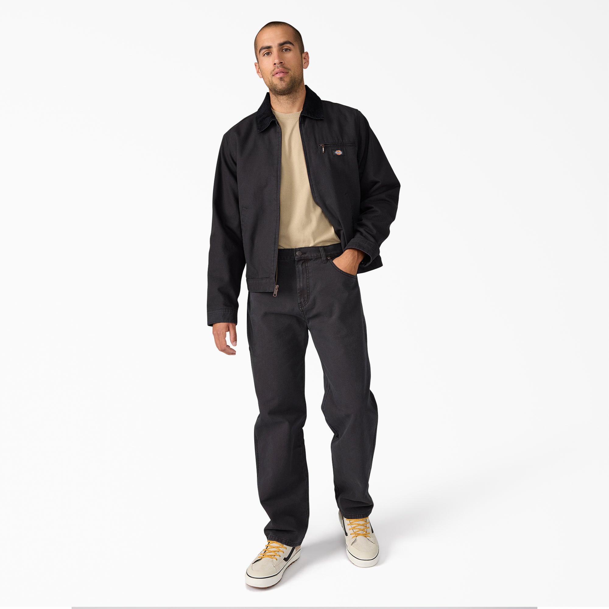 Worn In Duck Carpenter Pants-Men|Dickies