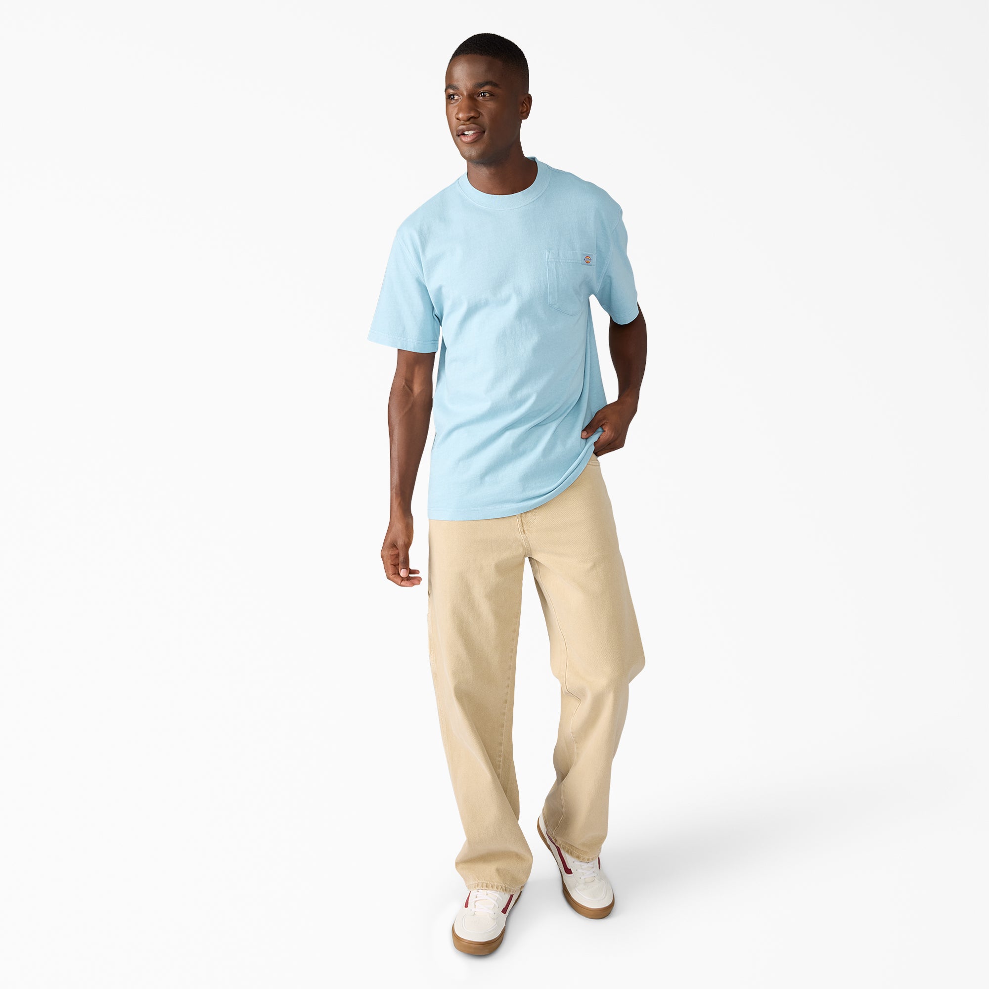 Worn In Heavyweight Pocket T-Shirt-Sale|Dickies