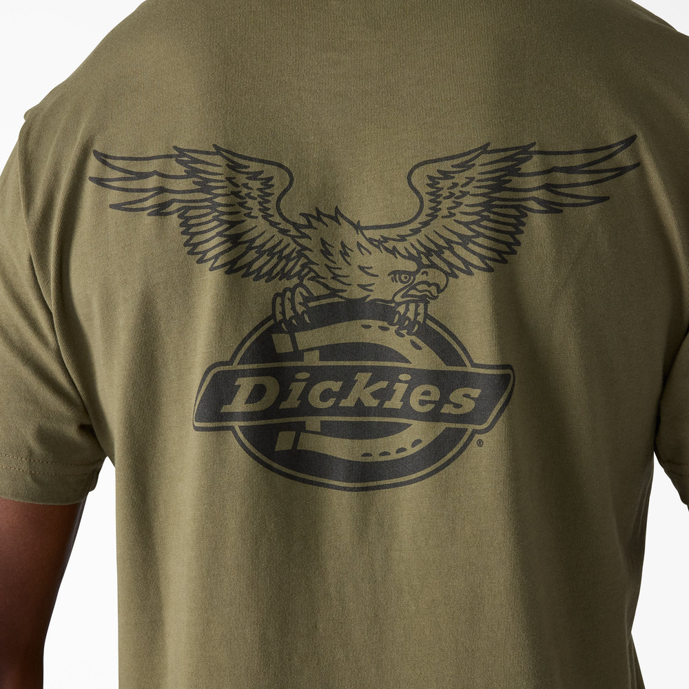 Eagle Logo Graphic T-Shirt-Sale|Dickies