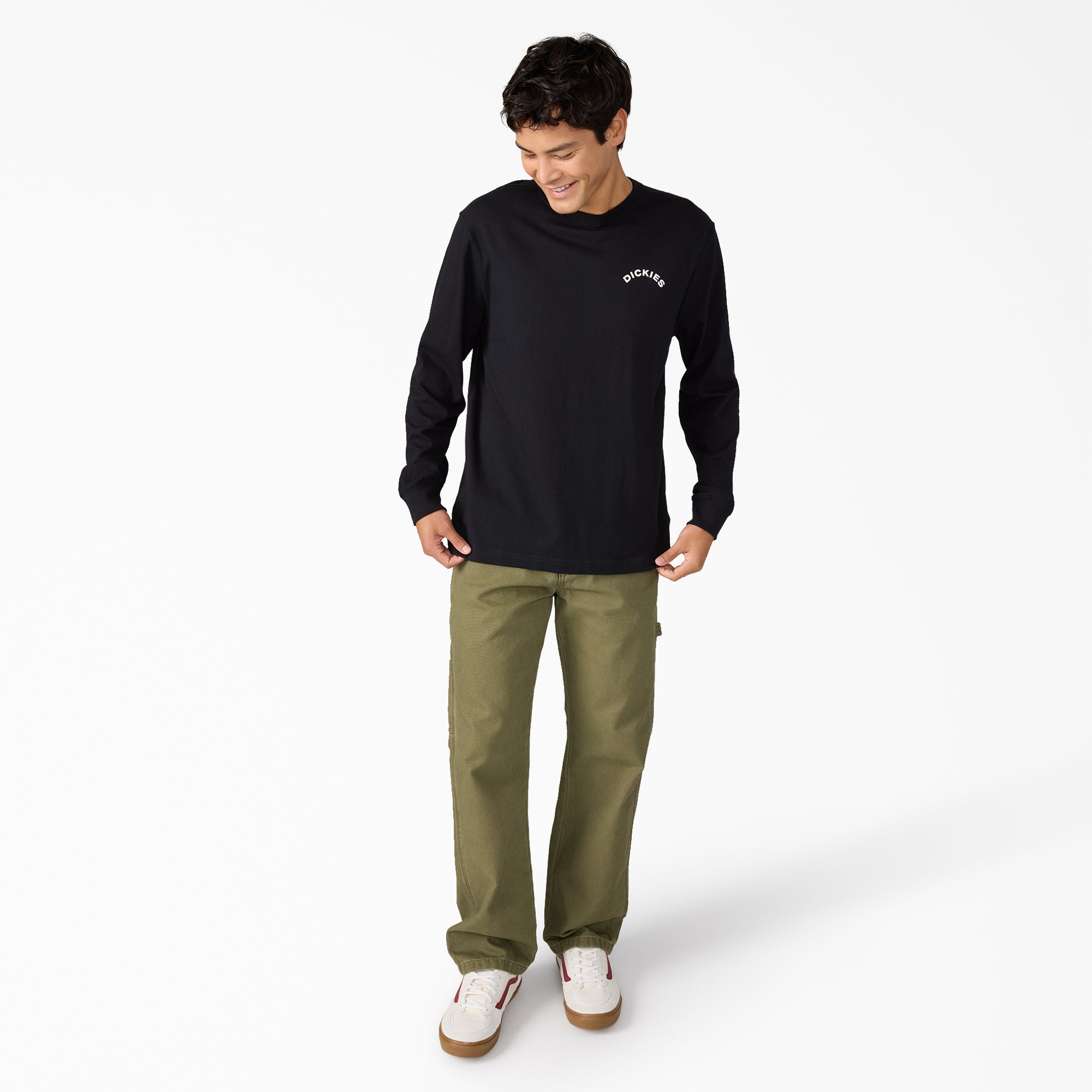 Colonel Long Sleeve Graphic T-Shirt-Men|Sale|Dickies