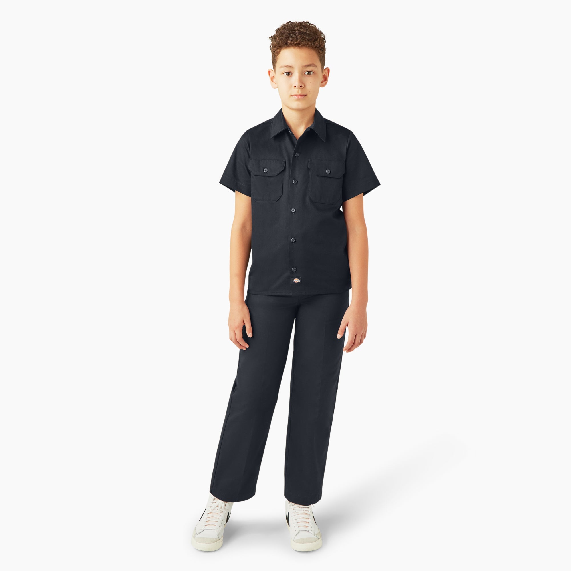 Kids’ Short Sleeve Work Shirt-Men|Women|Kids|Dickies