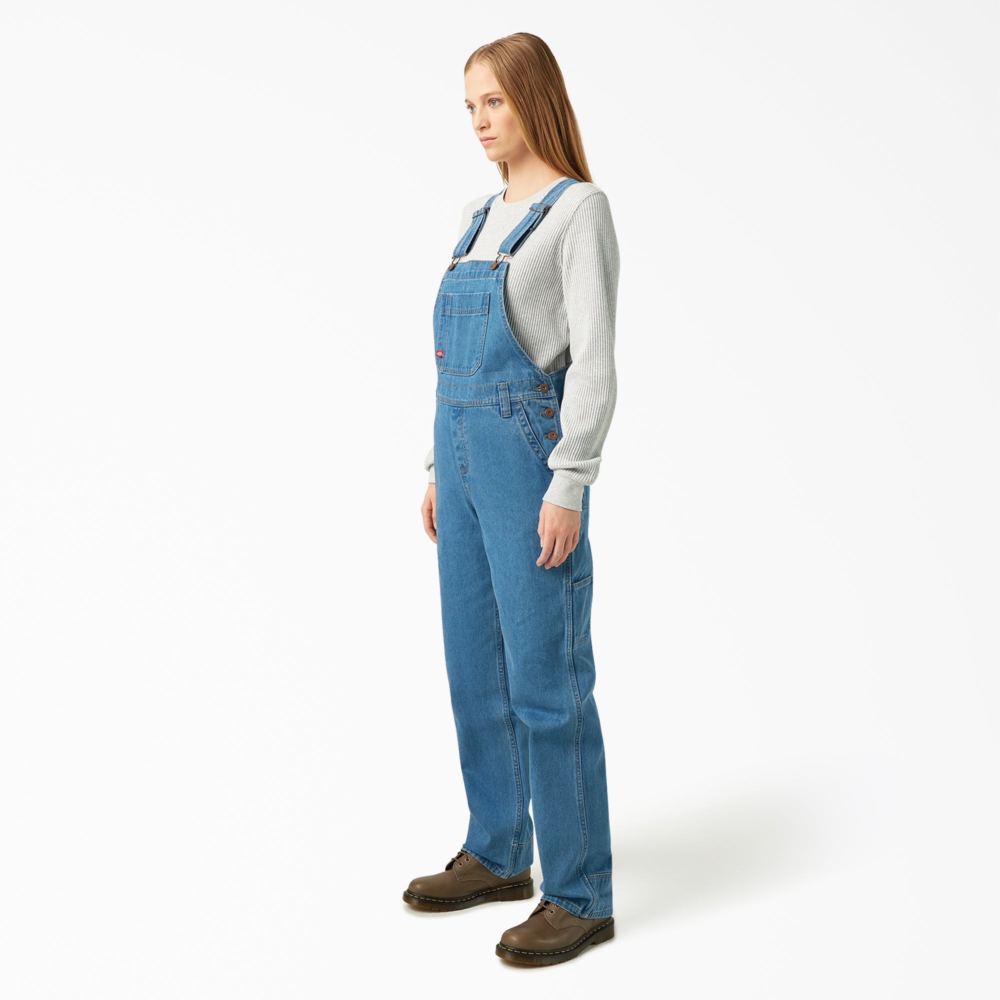 Women's Relaxed Fit Bib Overalls-Men|Women|Dickies