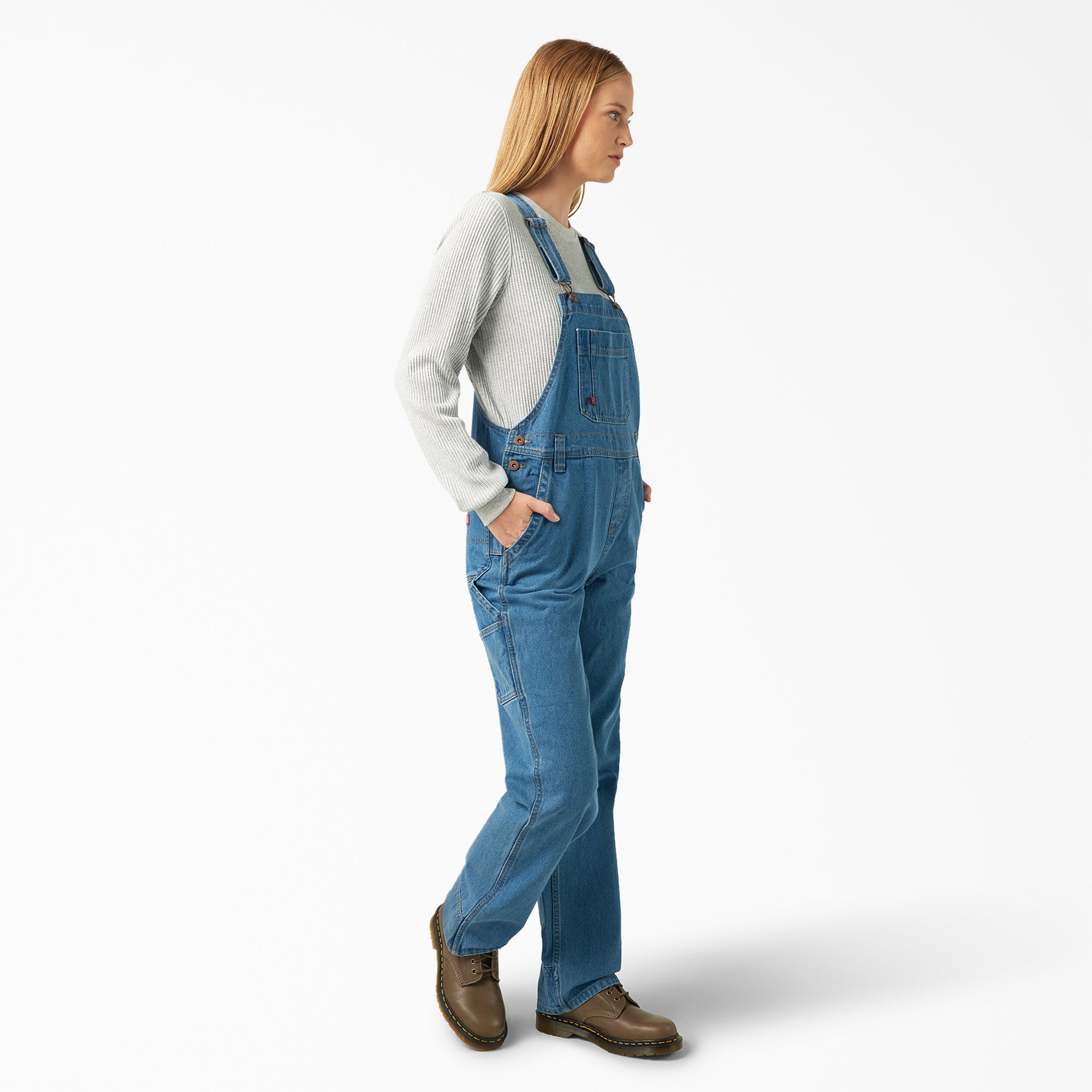 Women's Relaxed Fit Bib Overalls-Men|Women|Dickies
