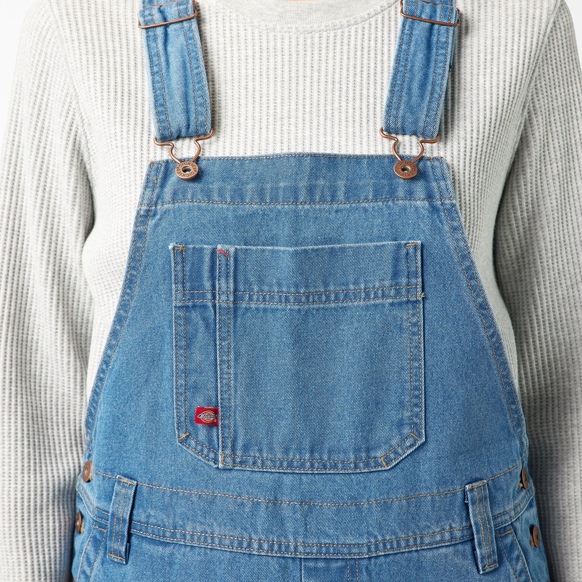 Women's Relaxed Fit Bib Overalls-Men|Women|Dickies