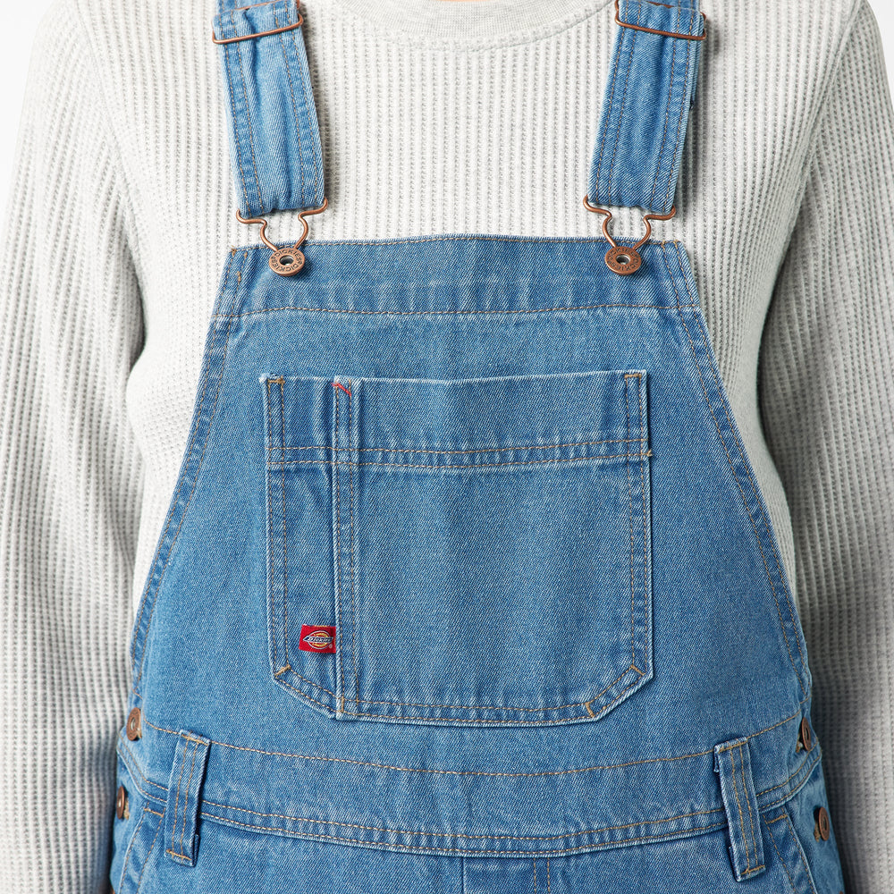 Women's Relaxed Fit Bib Overalls-Men|Women|Dickies